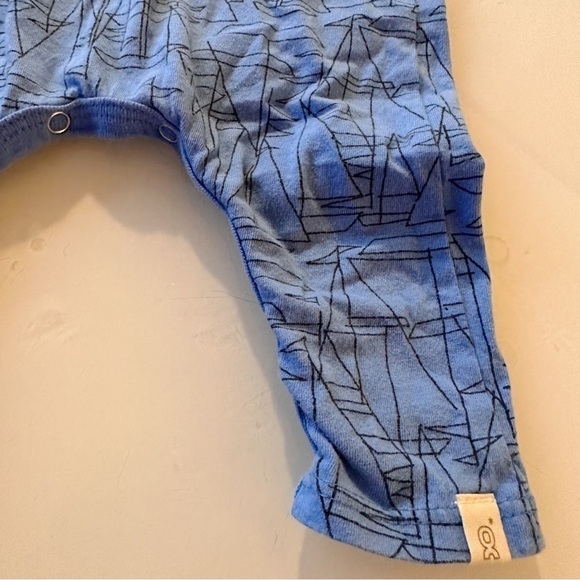 Go Gently Baby Romper | Blue | 3-6m - Picture 4 of 8